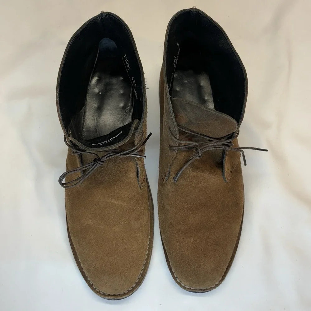 Thursday Scout Chukka Boots Men's US 8 D Cognac Suede Leather